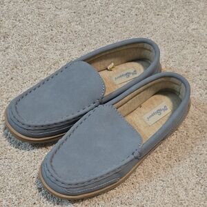 Myslippers‎ Blue Leather Slippers